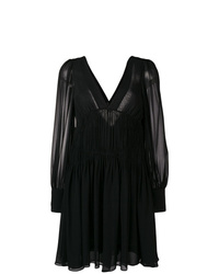 Черное платье прямого кроя от Stella McCartney