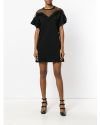 Черное платье прямого кроя от RED Valentino