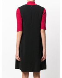 Черное платье прямого кроя от M Missoni