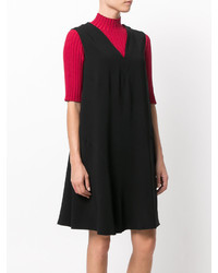 Черное платье прямого кроя от M Missoni