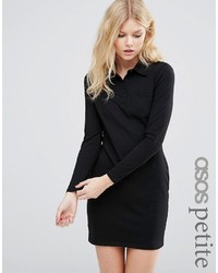 Черное платье-рубашка от Asos