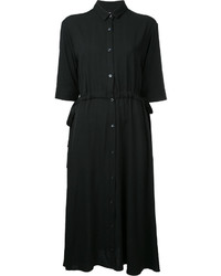 Черное платье-рубашка от CITYSHOP