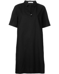 Черное платье-рубашка от Fabiana Filippi