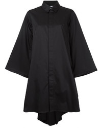 Черное платье-рубашка от Miharayasuhiro