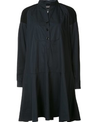 Черное платье-рубашка от Muveil
