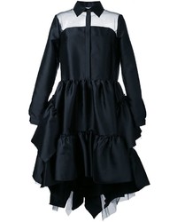 Черное платье-рубашка от Natasha Zinko