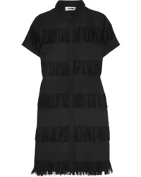 Черное платье-рубашка от Prism