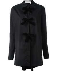Черное платье-рубашка от See by Chloe