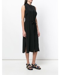 Черное платье-рубашка от Jil Sander Navy