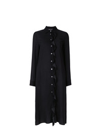Черное платье-рубашка от Simonetta Ravizza