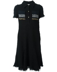 Черное платье-рубашка от Sonia Rykiel