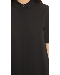 Черное платье-рубашка от Alexander Wang