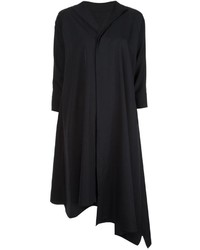 Черное платье-рубашка от Y's