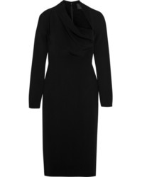 Черное платье с вырезом от Cushnie et Ochs