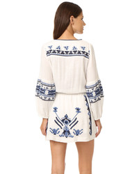 Черное платье с вышивкой от Free People