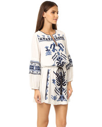 Черное платье с вышивкой от Free People