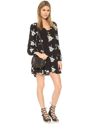 Черное платье с вышивкой от Free People