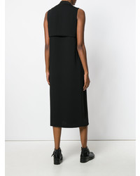 Черное платье с запахом от Chalayan