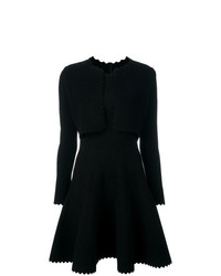 Черное платье с пышной юбкой от Alaïa Vintage