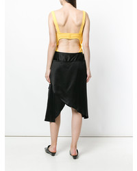 Черное платье с пышной юбкой от JW Anderson