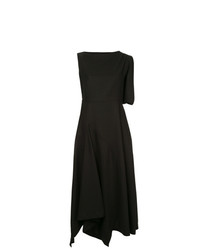 Черное платье с пышной юбкой от Enfold