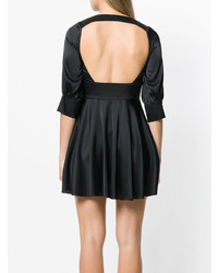 Черное платье с пышной юбкой от Parlor