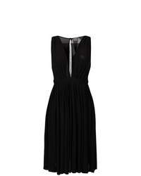 Черное платье с пышной юбкой от N°21