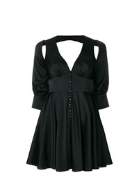 Черное платье с пышной юбкой от Parlor