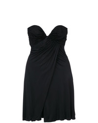 Черное платье с пышной юбкой от Versace Vintage