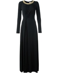 Черное платье с украшением от MICHAEL Michael Kors