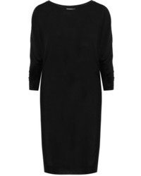 Черное платье-свитер от Alexander McQueen