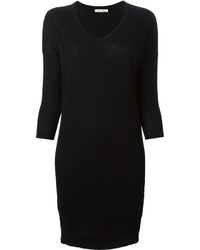 Черное платье-свитер от American Vintage