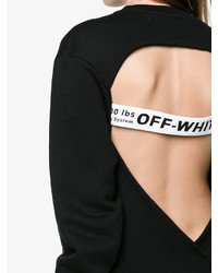 Черное платье-свитер от Off-White