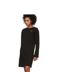 Черное платье-свитер от McQ Alexander McQueen
