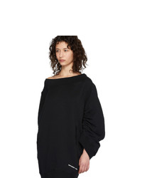 Черное платье-свитер от Dsquared2