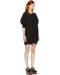 Черное платье-свитер от Sacai