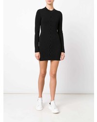 Черное платье-свитер от Neil Barrett