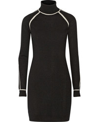Черное платье-свитер от Karl Lagerfeld