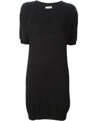 Черное платье-свитер от Lanvin