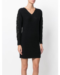 Черное платье-свитер от Jo No Fui