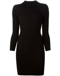Черное платье-свитер от Maison Margiela