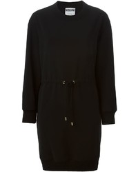Черное платье-свитер от Moschino
