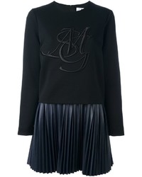 Черное платье-свитер от MSGM