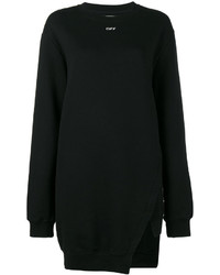 Черное платье-свитер от Off-White