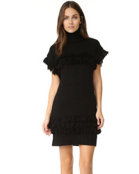 Черное платье-свитер от Rachel Zoe