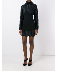 Черное платье-свитер от Alaïa Vintage