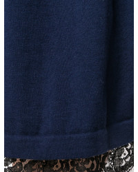 Черное платье-свитер от Sacai