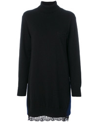 Черное платье-свитер от Sacai