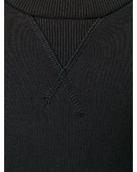 Черное платье-свитер от MM6 MAISON MARGIELA