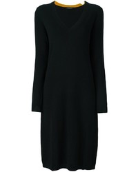 Черное платье-свитер от Twin-Set